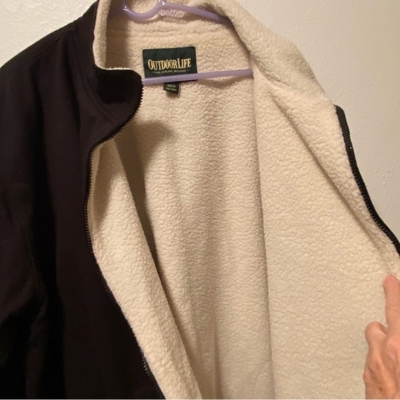 Outdoor Life Jacket Mens Size XXL Black Pockets Collared Rugged Authentic NEW - Picture 8 of 13